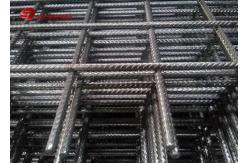 China Rebar 4mm Welded Wire Mesh Concrete Reinforcement Nature Surface Finish supplier