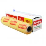 Custom Soft PE PVC Kitchen Cling Wrap Food Grade Plastic Fresh Keeping Cling Film With Cutter for sale
