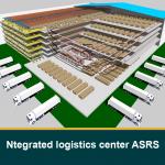 Integrated Logistics Center ASRS,Automated Shuttle Storage System Automated Storage and Retrieval System for sale