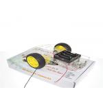 2WD Line Tracing Smart Car Chassis With Speed Encoder Strong Magnetism Motor