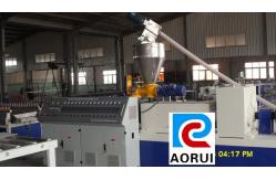 China WPC Settee Plastic Pvc Profile Extrusion Machine , WPC Plastic Extruder Machine supplier