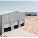 Fast Assembly Modern Prefab Steel Warehouse Buildings Eco Friendly for sale