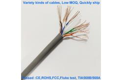 China Oxygen Free 24AWG UTP CAT6E Network Cable HDPE Lan Ethernet Cable supplier