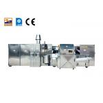 Rolled Sugar Cone Production Line Cookies Crispy Cone Making Machine for sale
