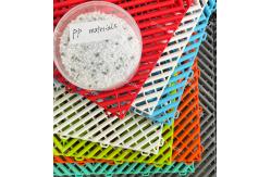 China 2500Lbs UV Resistant PP Garage Floor Tile With Ribbed Surface Finish supplier