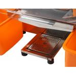 Electric Commercial Auto Feed Orange Juice Squeezer Machine , Orange Press Juicer