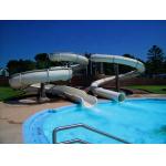 Outdoor Water Park Swimming Pool Thrilled Slide For Adults for sale
