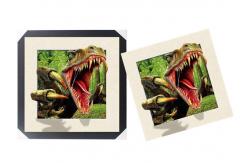 China SGS 3d Lenticular Picture With PS Frame 0.6mm Pet Thickness 5d Photos supplier
