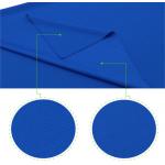 Blue Breathable Circular Knit Fabric , Moisture Absorption Honeycomb Mesh Fabric