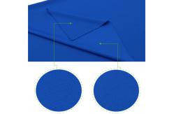 China Blue Breathable Circular Knit Fabric , Moisture Absorption Honeycomb Mesh Fabric supplier