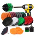 28 Piece Drill Brush Attachment Drill Scrubber Brush Drifferent Size and Hardness Premium Scrub Pads for sale