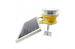 China 2000cd Led Solar Powered Aviation Lights Medium Intensity supplier