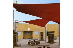 China HDPE Outdoor Sun Shade Sail Swinmming Poor triangle shade sail supplier