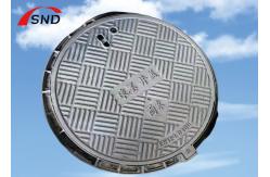China Circlip Lock Ductile Cast Iron Manhole Cover EN124 D400 B125 Round supplier