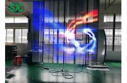 China Ultra HD Energy Saving Hanging Transparent LED Screen Iron Cabinet IP65 P10 supplier