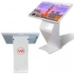 Indoor TFT Digital Display Touch Screen Kiosk 1920x1080 Multi Points Touch