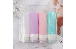 China 90 ML Silicone Travel hand sanitizer Bottles Set Shampoo Lotion Conditioner supplier