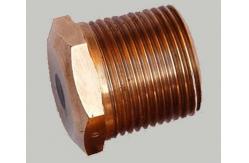 China API 20 Bar DN 1 UNS C70600 Round Threaded Hex Plug supplier
