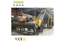 China Dewatering Plastic Washing Recycling Machine 500-5000kg/H Plastic Scrap Washing Plant supplier