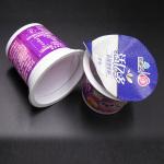 100ml food grade plastic cups plastic yogurt cup with lids plastic dessert cups for sale