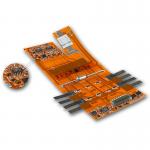 Smt Polyamide 4OZ Medical Pcb Flexible Assembly NPTH Hole for sale