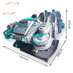 Dreamland amussment park products 9d vr cienma chair vr simulator  6 seats 9d vr cinema glasses for sale