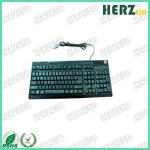 Black Color Permanent Anti Static Keyboard , ESD Keyboard For Clean Room / Lab for sale