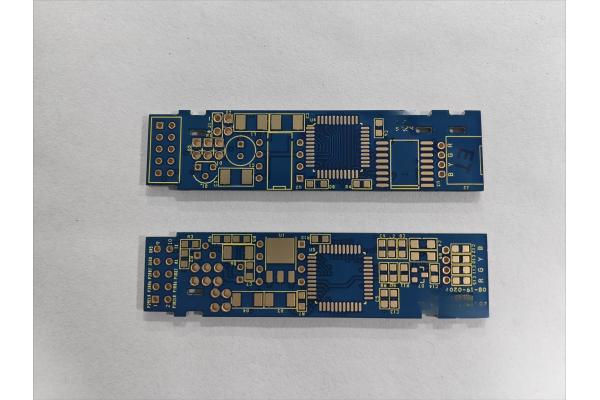 1.5mm High Frequency PCB Assembly Rogers And KB Board Blue Solder Mask
