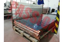 China Flat Panel Thermal Solar Collector Low Iron Tempered Woven Glass Material supplier