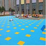 Polyurethane Suspended Interlocking Gym Tiles Shock Absorption