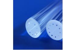 China High Precision 1100mpa Quartz Glass Tubes With Multi Holes supplier