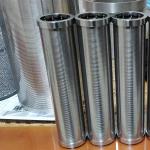 Length 0.25m-3m 0r As Requirment and Polishing Johnson Wedge Wire Screens for sale