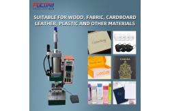 China Semi Automatic Hot Foil Stamping Machine , Leather Embossing Machine multifunctional supplier