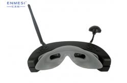 China High Resolution FPV Video Glasses , Dual Wifi FPV Goggles 3D Headset supplier
