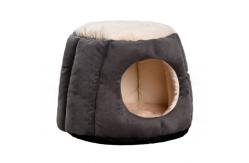 China Warm Sleeping Felt Cat Cave Bed Nest Kitty Shape Puppy House supplier