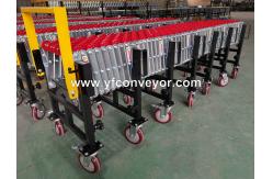 China Telescopic Plastic Gravity Skate Wheel Conveyor supplier