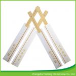 Restaurant Custom Sushi Chopsticks,Disposable 24cm twin Bamboo Chopsticks for sale