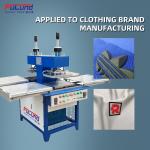 Anti Slip Clothing Embossing Machine for Textile Fabric Apparel Machinery for sale