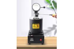 China Digital Jewelry Melting Furnace 1400W 2000F With 1 / 2/ 3KG Graphite Crucible supplier