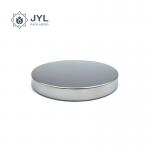 Anticorrosive SA8000 Silver Metal Flat Lid , Rustproof Silver Lids For Candle Jars for sale