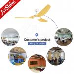 Plastic Ceiling Fan With Light China Supplier Modern Fandelier Smart App Control