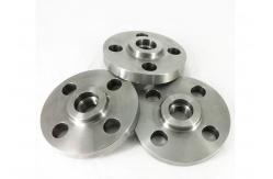 China Threaded Titanium Flange with Precise Dimensions for Chemical and Marine Pipeline Systems supplier
