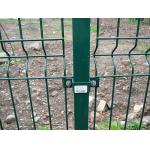Square Hole 50x100mm 3d Curved Wire Mesh Fence 3.0mm