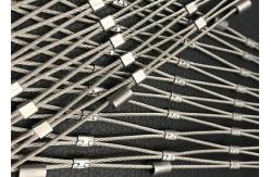 China Strong Durable 316 Stainless Steel Wire Rope Mesh For Animal Encloure supplier