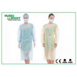 Disposable Isolation Gown Nonwoven PP Disposable Isolation Suit Multiple Color Choices for sale