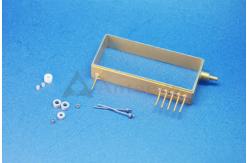 China High Hardness Alumina Oxide Ceramics Insulator Connector Blocks supplier