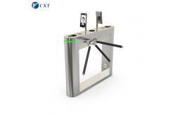 China High Performance 304 Tripod Barrier Gate Drop Arm Turnstile With Light Strip supplier