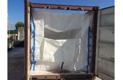 China 4 Lifting Loops Jumbo Liner Bag For Customized Industrial Applications supplier