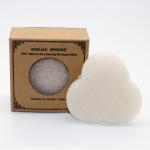 Tripetal Flower Konjac Vegetable Facial Sponge Gentle Facial Sponge Remove Whiteheads for sale