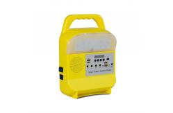 China 5W Solar Rechargeable Light with Radio, Bluetooth Speaker & USB for Home & Campers supplier